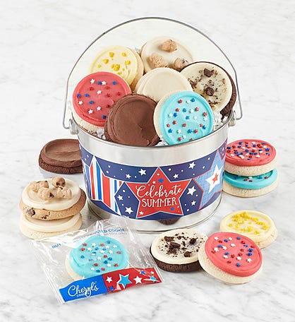 Celebrate Summer Cookie Gift Pail
